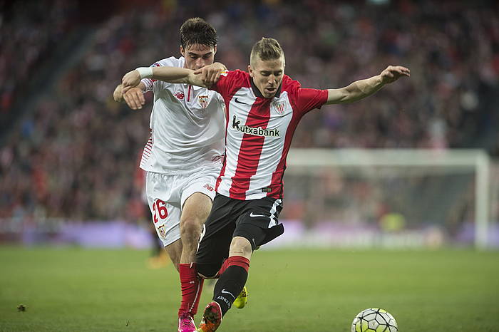 Iker Muniain, pasa den denboraldian partida batean. MONIKA DEL VALLE, ARGAZKI PRESS