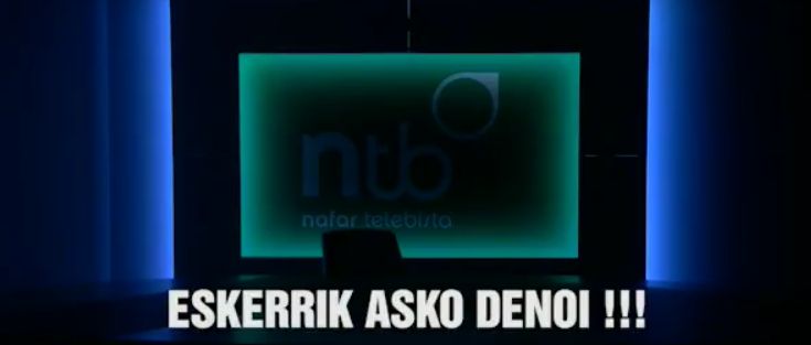 Adio mezua. NAFAR TELEBISTA