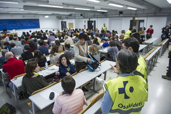 Osakidetzaren lan eskaintza publikoa, 2015ean. JON URBE / ARGAZKI PRESS