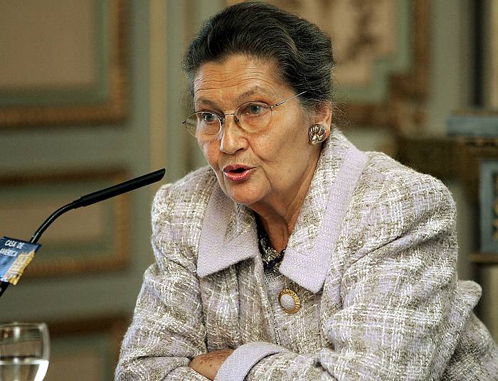 Simone Veil, 2005eko irudi batean. FERNANDO ALVARADO, EFE