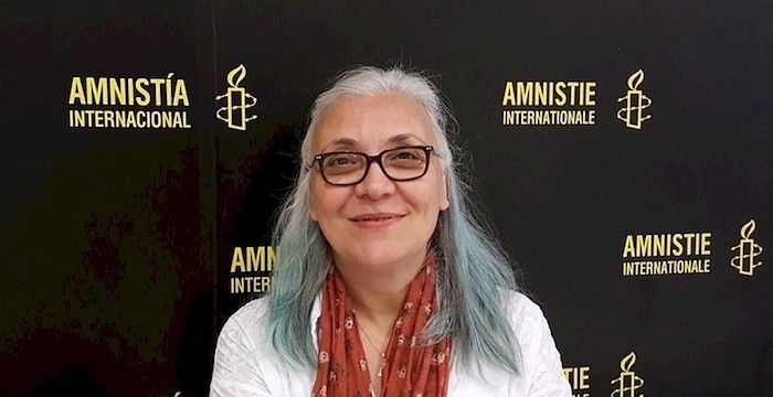 Idil Eser Turkiako Amnesty Internatioalen zuzendaria. AMNESTY INTERNATIONAL