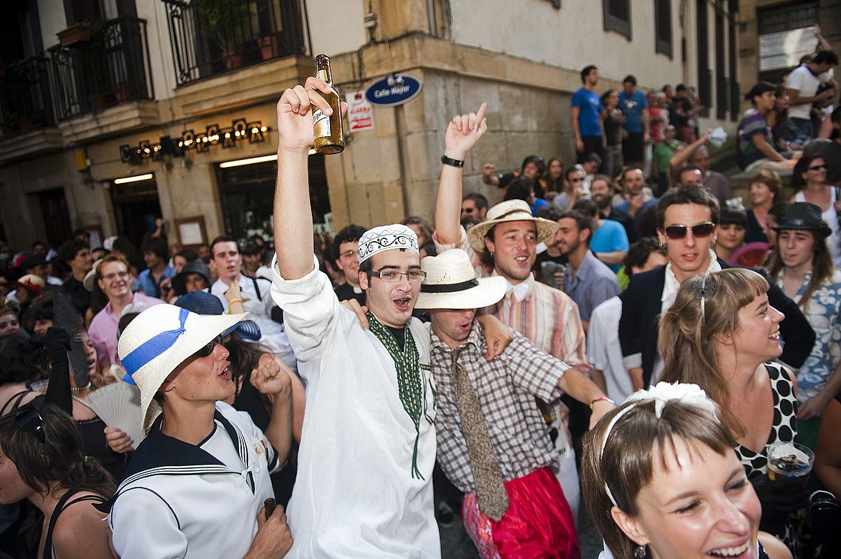 Eromena izango da nagusi, zortzi egunez, Donostian. JUAN CARLOS RUIZ / ARGAZKI PRESS.