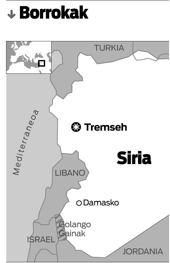 Orain arteko sarraskirik handiena salatu du oposizioak Sirian.