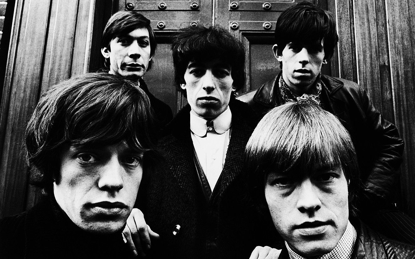 Mick Jagger, Charlie Watts, Bill Wyman, Keith Richards eta Brian Jones, 60ko hamarkadaren hasieran. BERRIA.