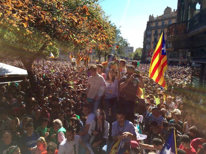 Jendetza Ranblatan, eguerdian. ALBERT MERCADé, @ALBERTMERCADE