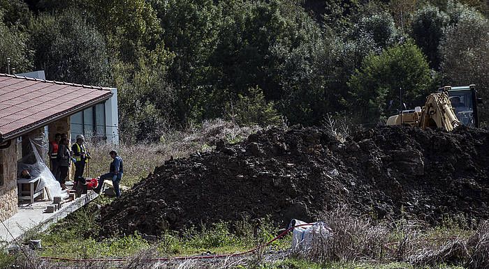 Istripua izan den lekua. MIGUEL TOñA, EFE