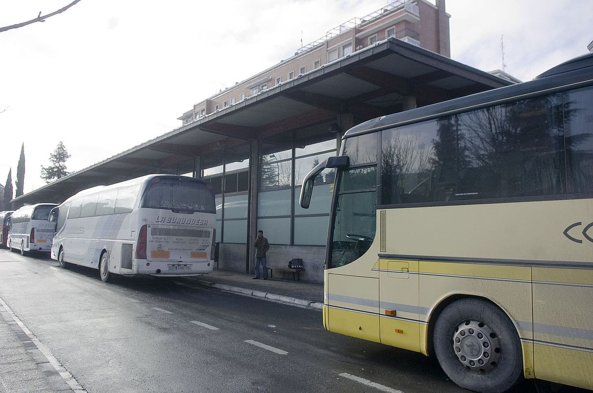 Herrandarren kalean dago, gaur egun, Gasteizko autobus geltokia. JUANAN RUIZ / ARGAZKI PRESS.