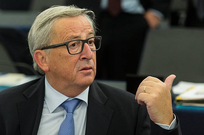 Jean-Claude Juncker Europako Batzordeko presidentea. PATRICK SEEGER, EFE