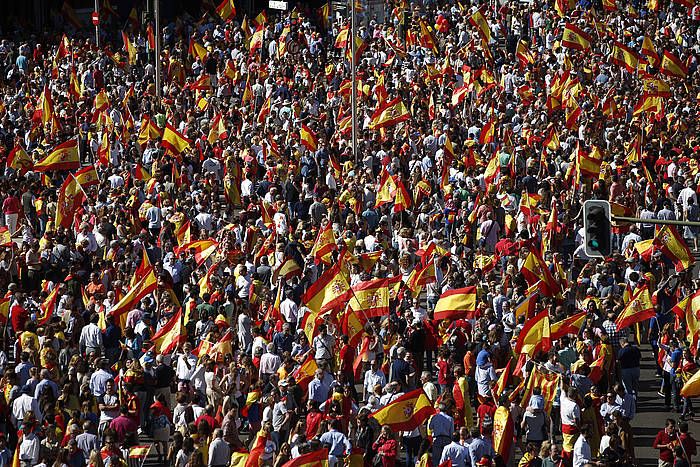 Madrilgo manifestazioa. JAVIER LIZON, EFE