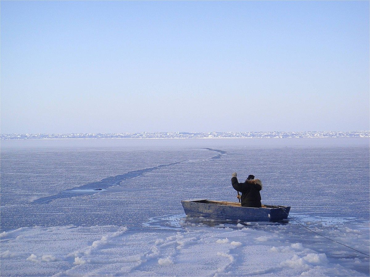 Artikoa urtzen ari dela begien bistakoa bihurtzen ari da. RESOURCESNORTH.ORG.