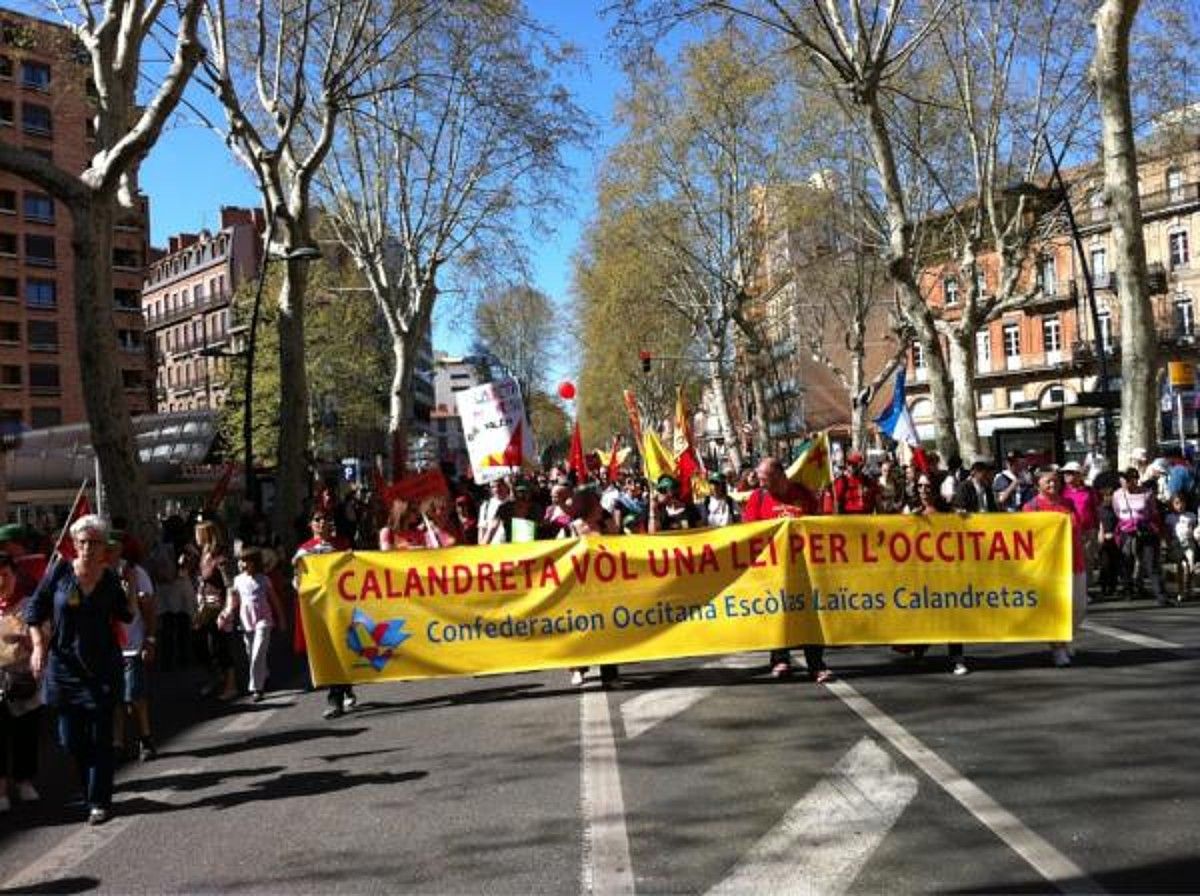 Okzitaniako manifestazioa. LA SETMANA.