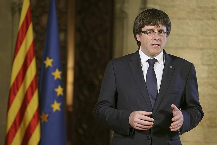 Puigdemont, gaur. RUBEN MORENO GARCIA / GENERALITA