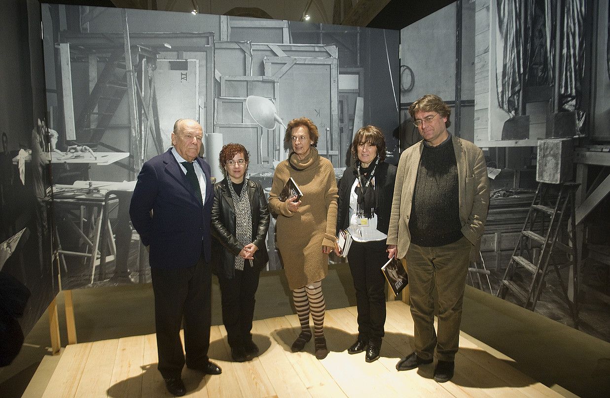 Francisco de Sert, Amaia Almirall, Maria del Mar Arnus, Susana Soto eta Manel Guerrero. ANDONI CANELLADA / ARP.