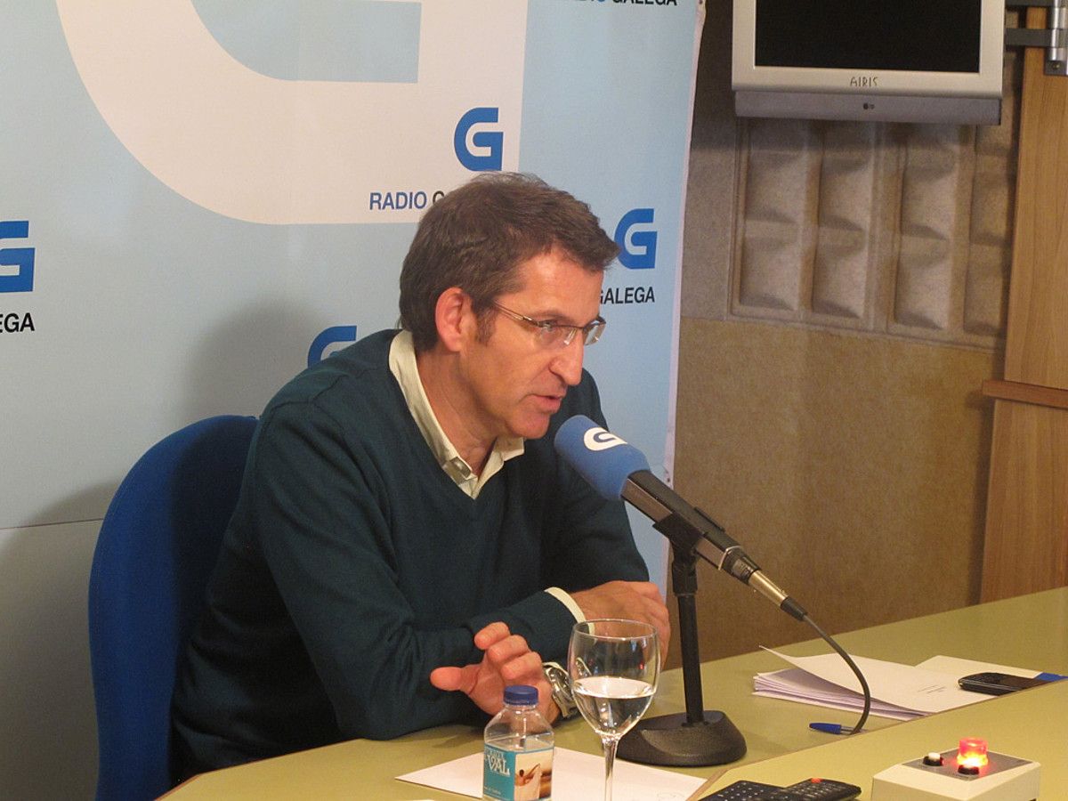 Alberto Nuñez Feijoo, Xuntako presidentea, TVGn. BERRIA.