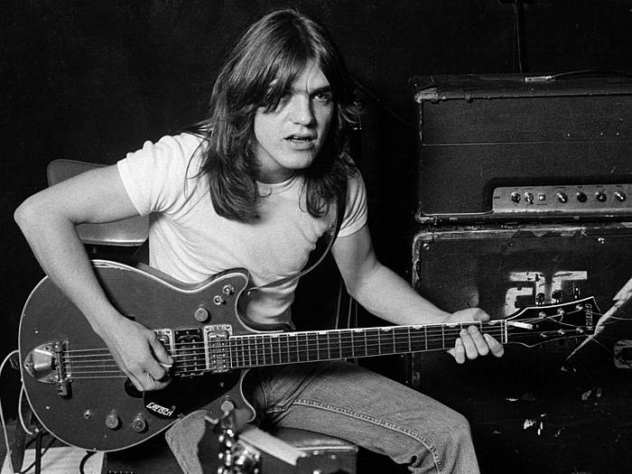 Malcolm Young, 70eko hamarkadaren amaieran. BERRIA