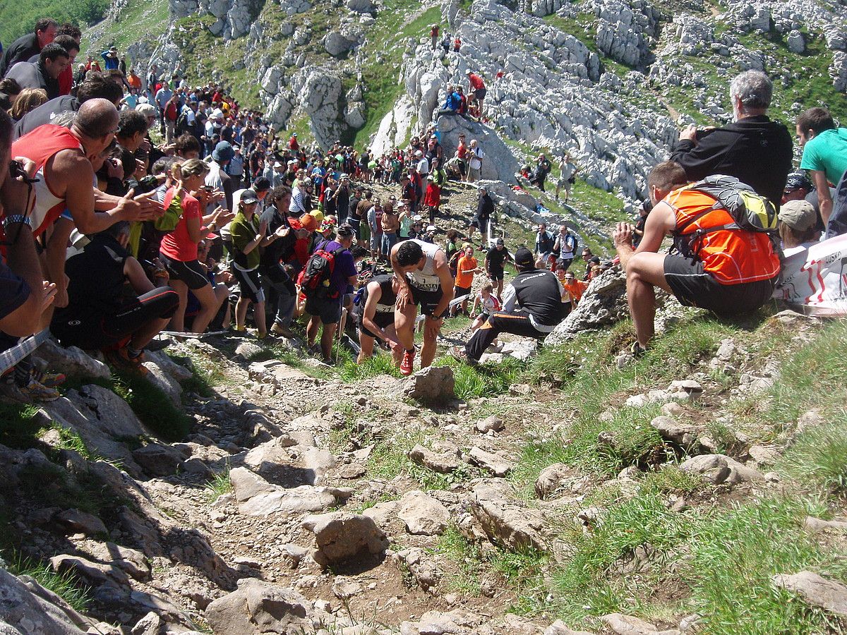 Kilian Jornet iazko txapeldunak baieztatu du aurten ere Zegaman izango dela. ZEGAMA-AIZKORRI.