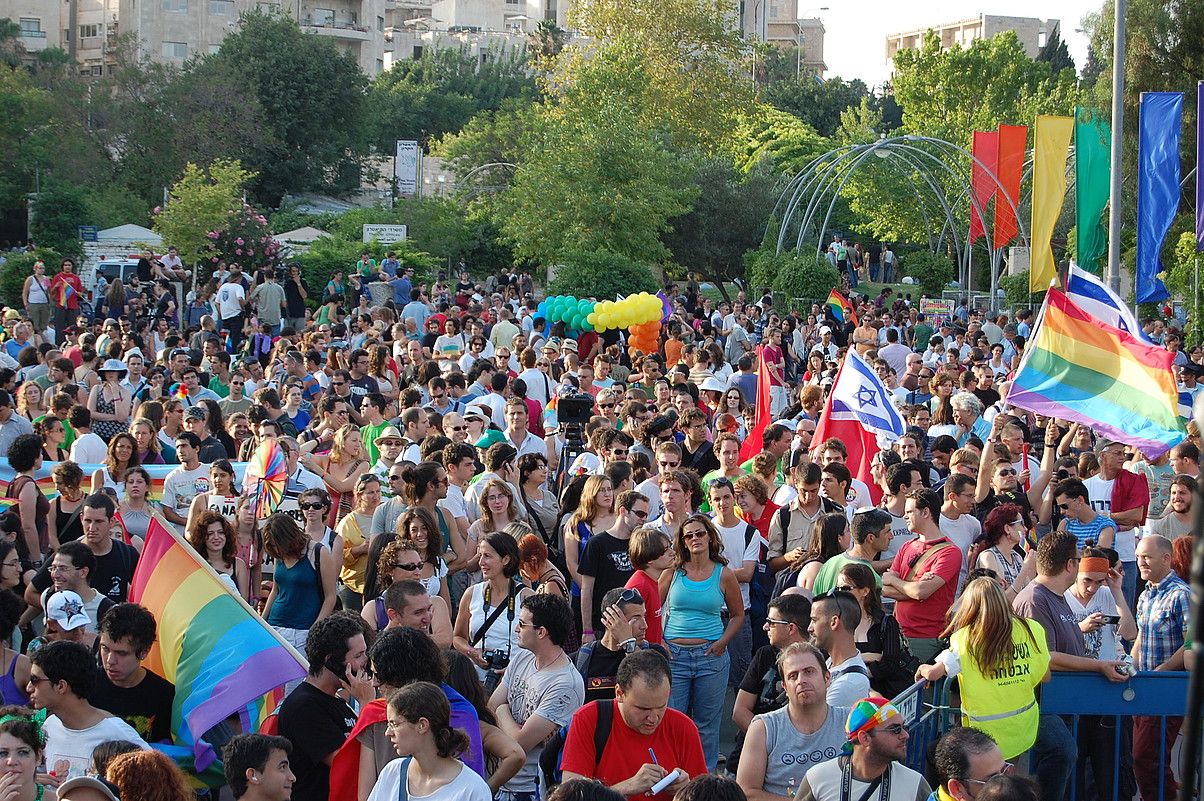 Harrotasun eguna Jerusalemen, 2008an. BERRIA.