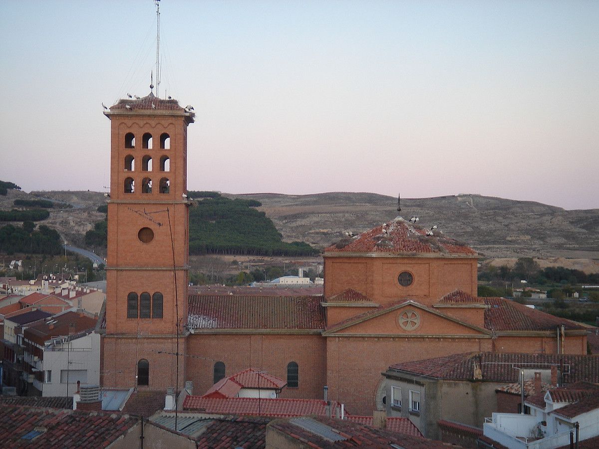 San Adrian herriko artxiboko irudi bat. BERRIA.