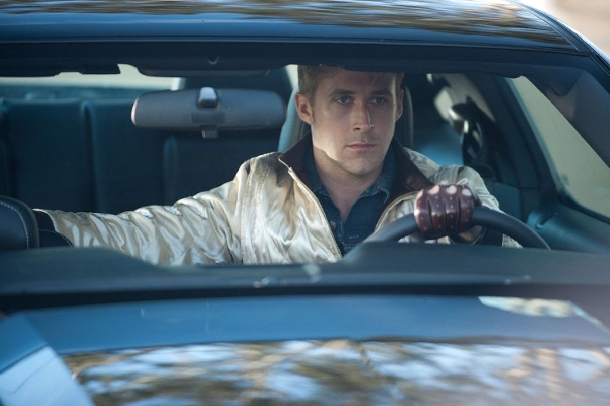 Ryan Gosling aktorea, Drive pelikulako eszena batean.