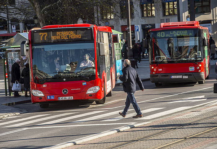 Bilbobuseko autobusak. MARISOL RAMIREZ, ARGAZKI PRESS