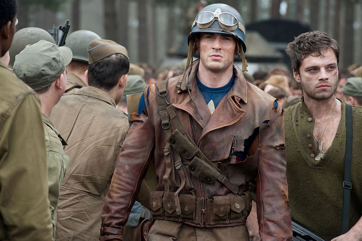 Captain America: The First Avenger filmeko eszenetako bat. Z / BERRIA.