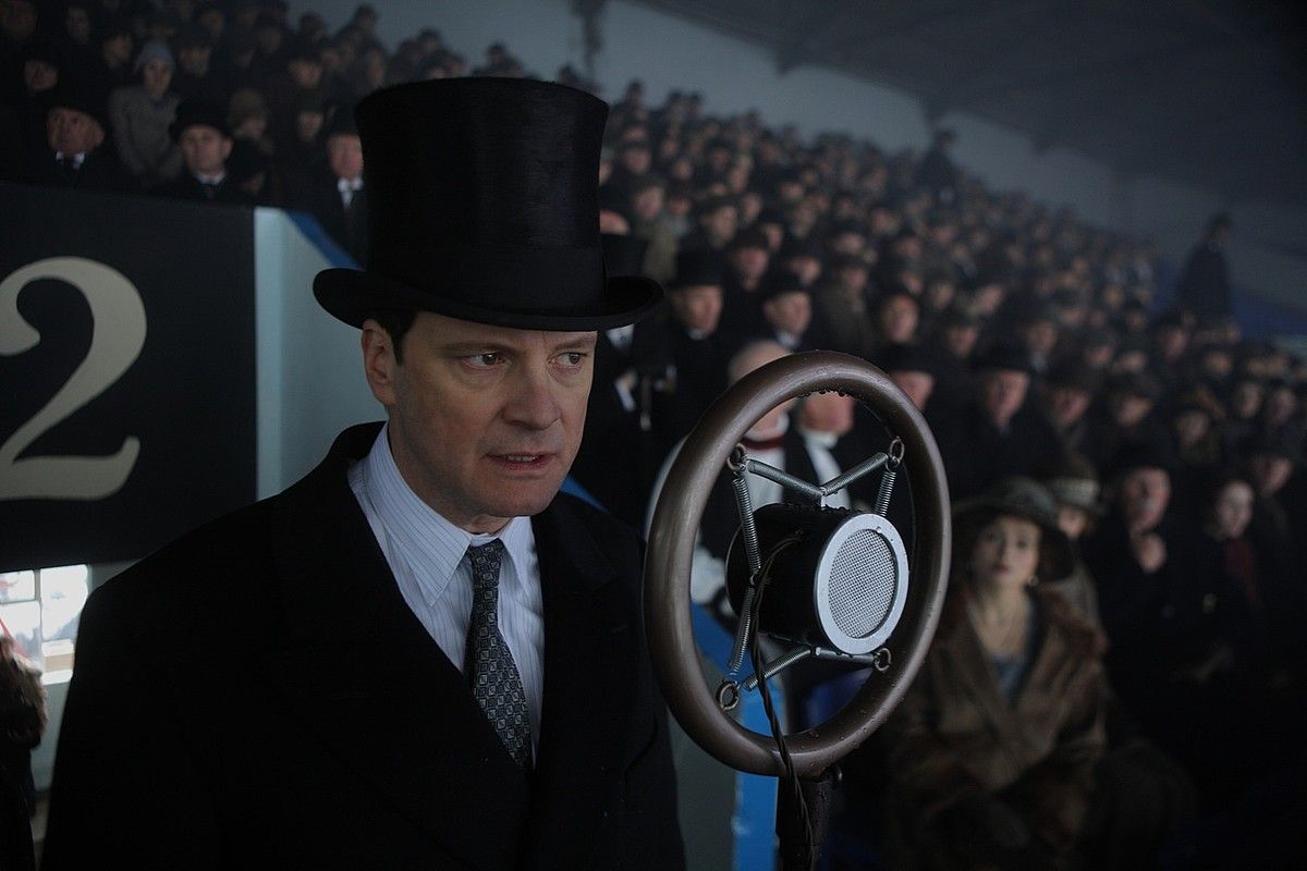 Colin Firth aktorea, The King's Speech filmean.