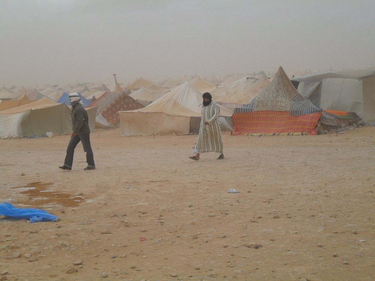 Mendebaldeko Sahara da Afrikako azken kolonia. BERRIA.