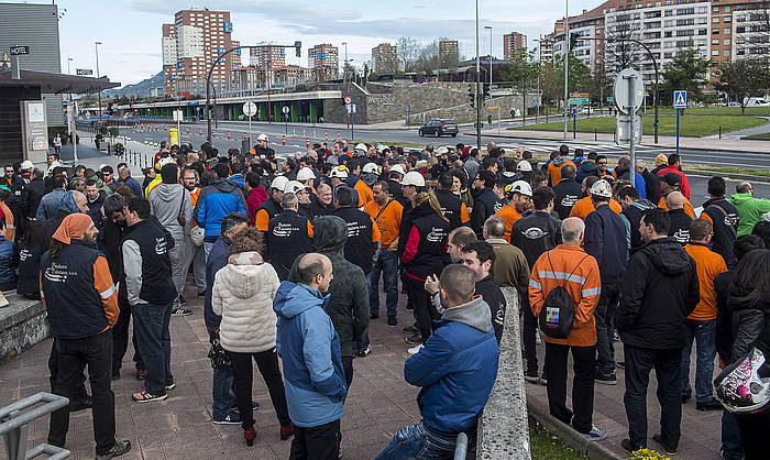 Langileen mobilizazio bat. LUIS JAUREGIALTZO, FOKU