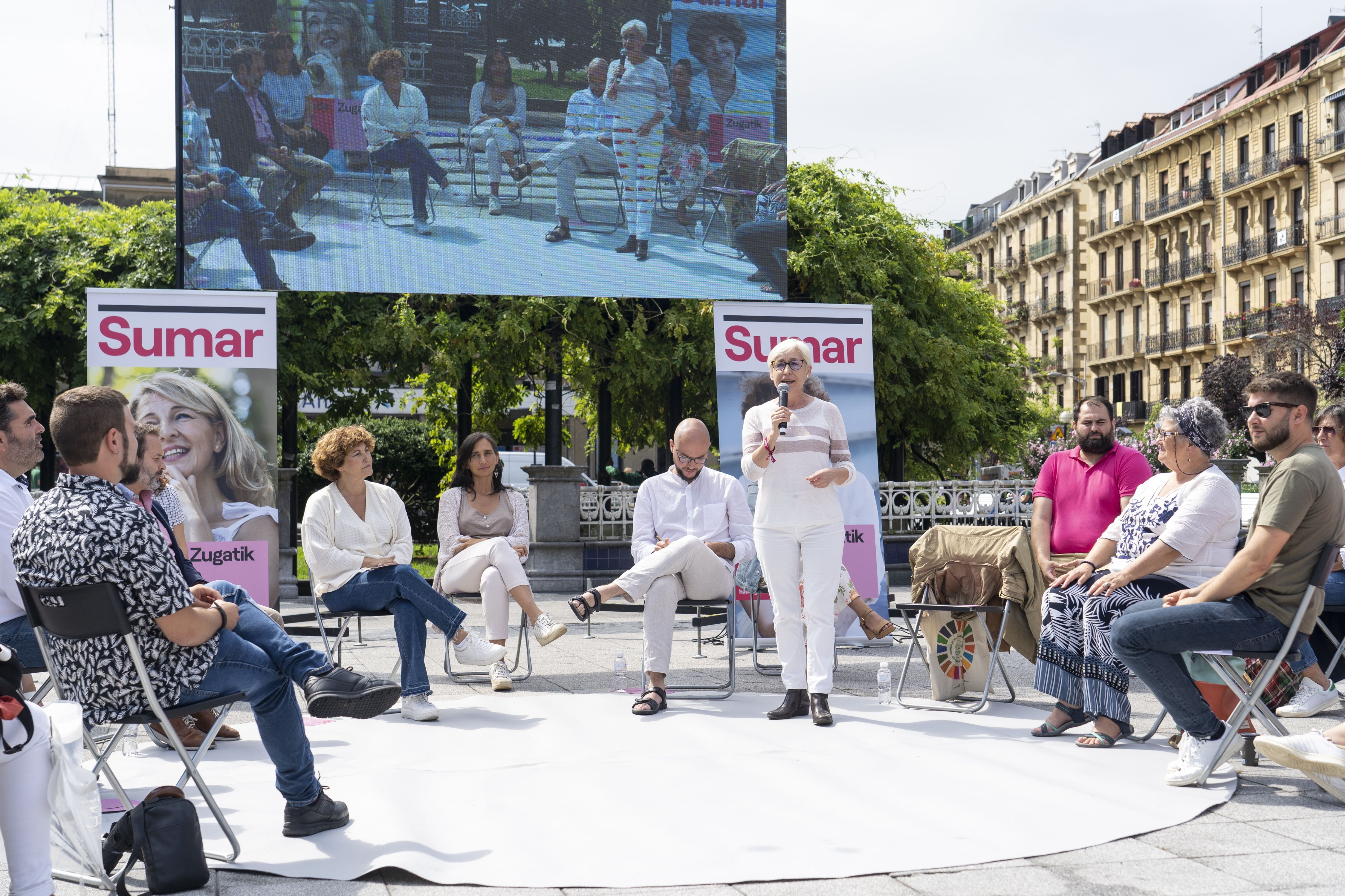 2023-07-21, Donostia. Hauteskundeak Sumar-en Kanpaina amaierako ekitaldia