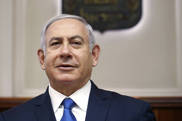 Benjamin Netanyahu, Israelgo lehen ministoa. RONEN ZVULUN, EFE