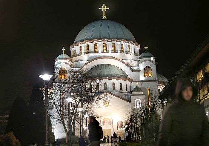 Saint Savako eliza, Belgraden. KOCA SULEJMANOVIC, EFE