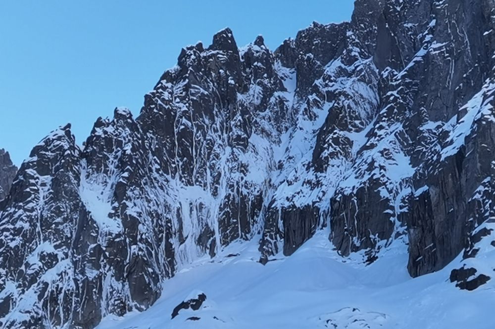 Pointe de Nantillonseko eskalada