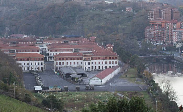 Espainiako armadak Donostiako Loiola auzoan duen kuartela. ANDONI CANELLADA, FOKU