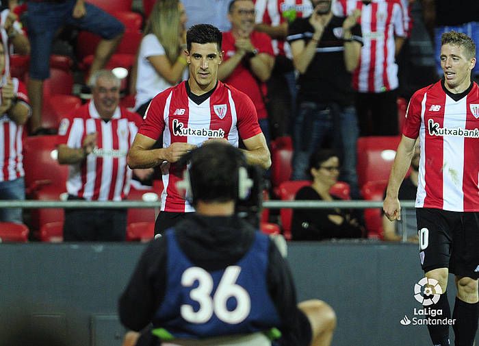 Yuri Berchiche, Athleticekin jokatutako partida batean.