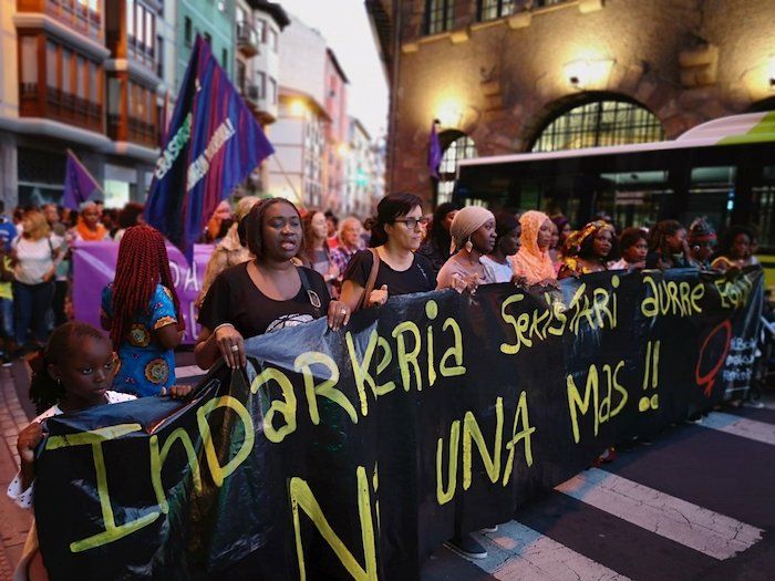 Bilboko manifestazioa. @ALTERNATIBA