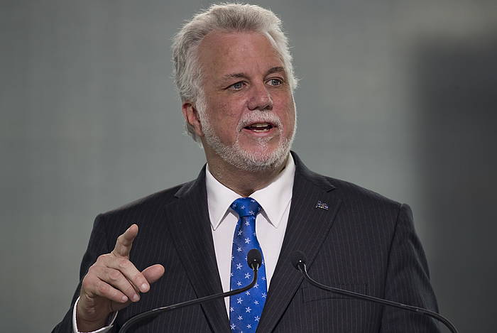 Philippe Couillard lehen ministro liberala. IAN LANGSDON, EFE