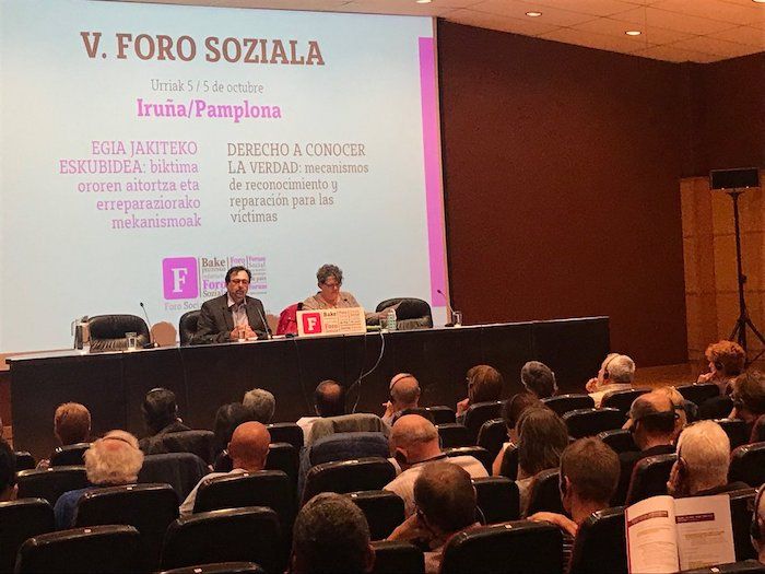 Foro Soziala, Iruñean. @FOROSOZIALA