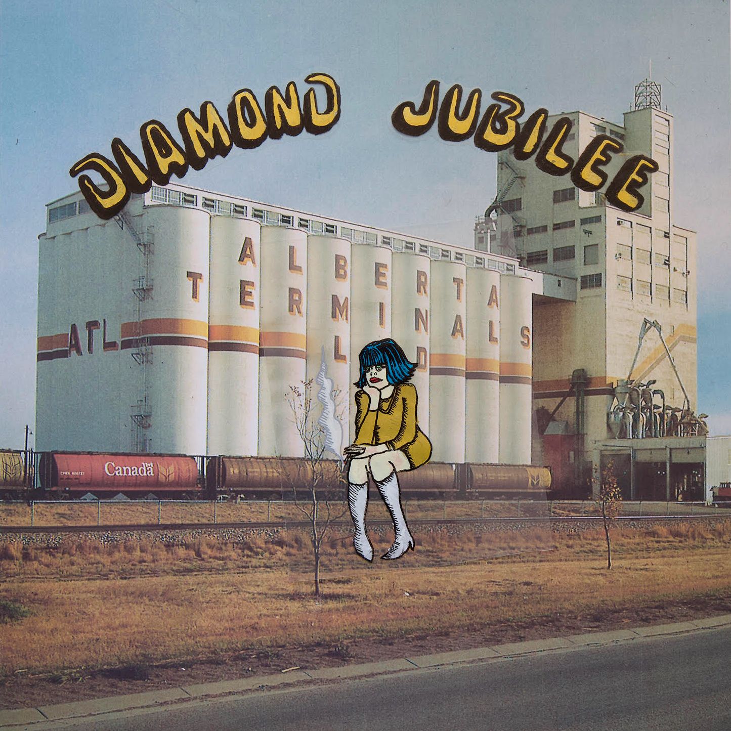 Cindy Lee musikariaren 'Diamond Jubilee' diskoaren azala.