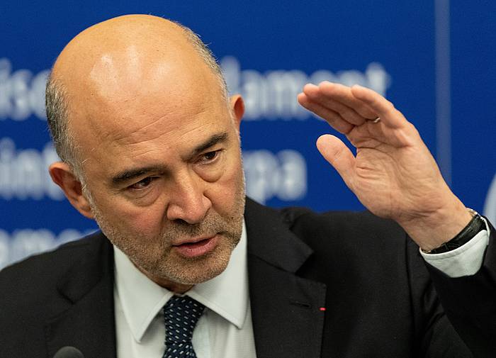 Pierre Moscovici EBko Ekonomia komisarioa. PATRICK SEEGER / EFE