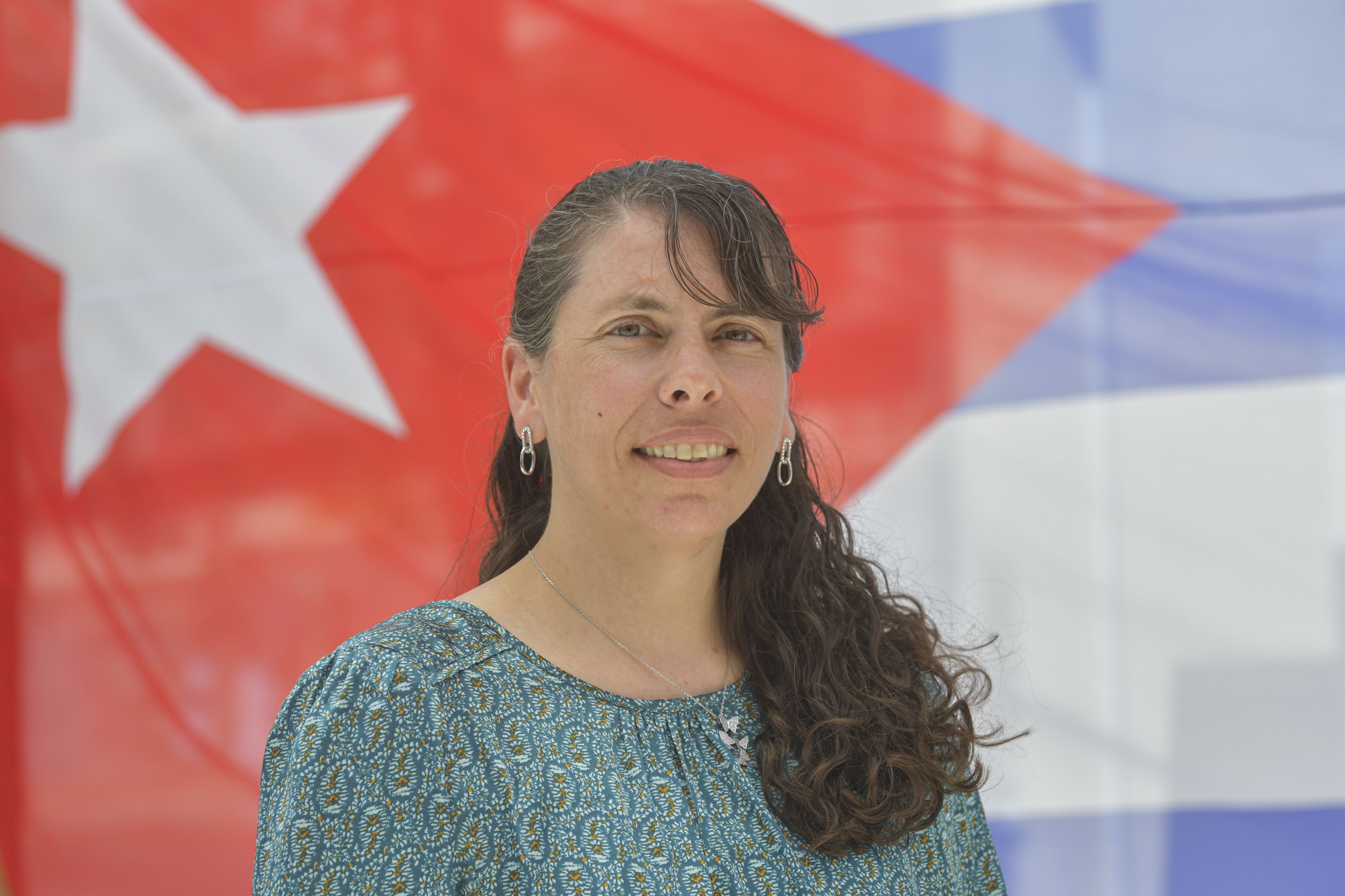 Claudia Gonzalez antropologoa, Hernanin (Gipuzkoa). IDOIA ZABALETA / FOKU