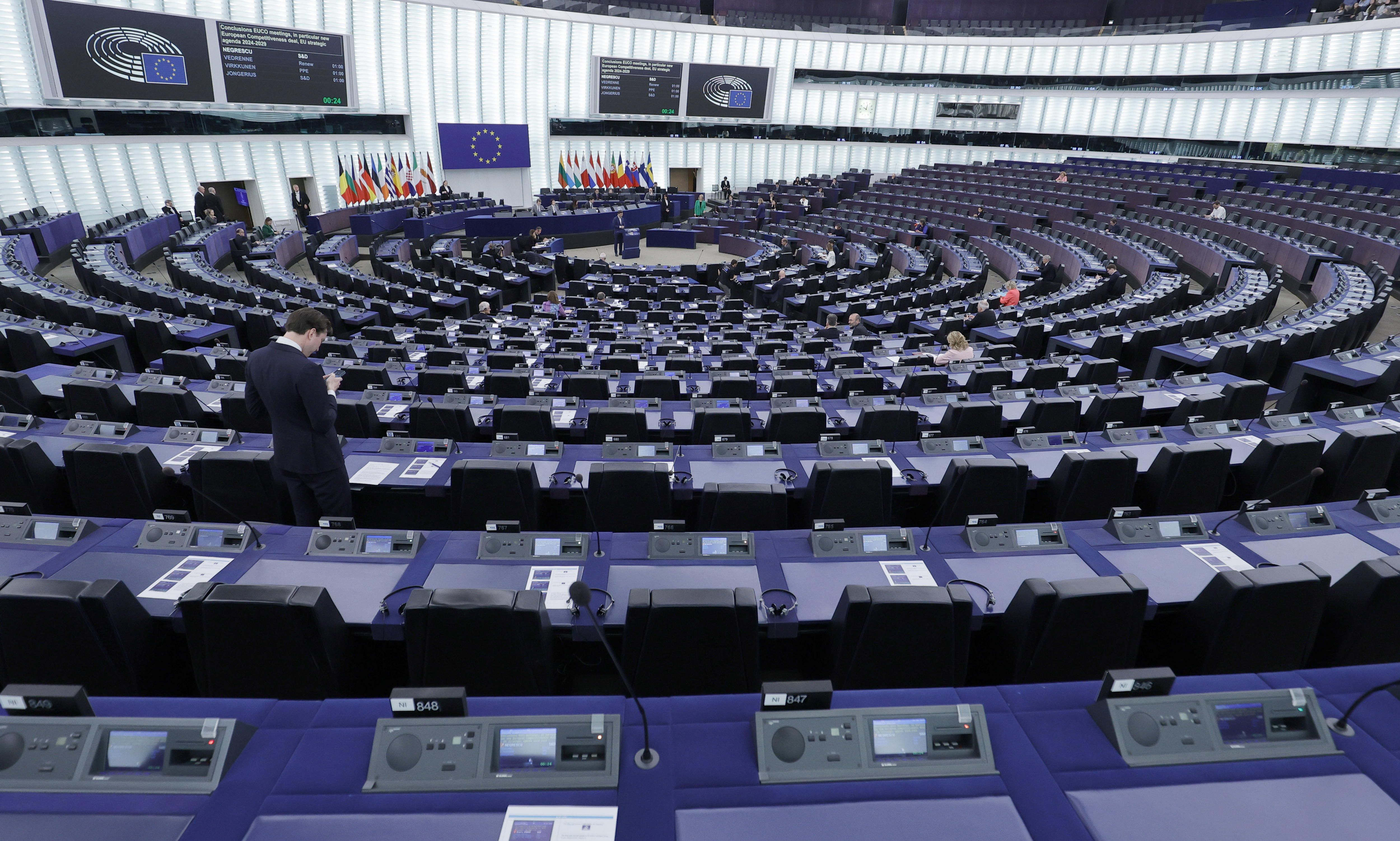 Estrasburgoko parlamentuko ganbera. RONALD WITTEK / EFE