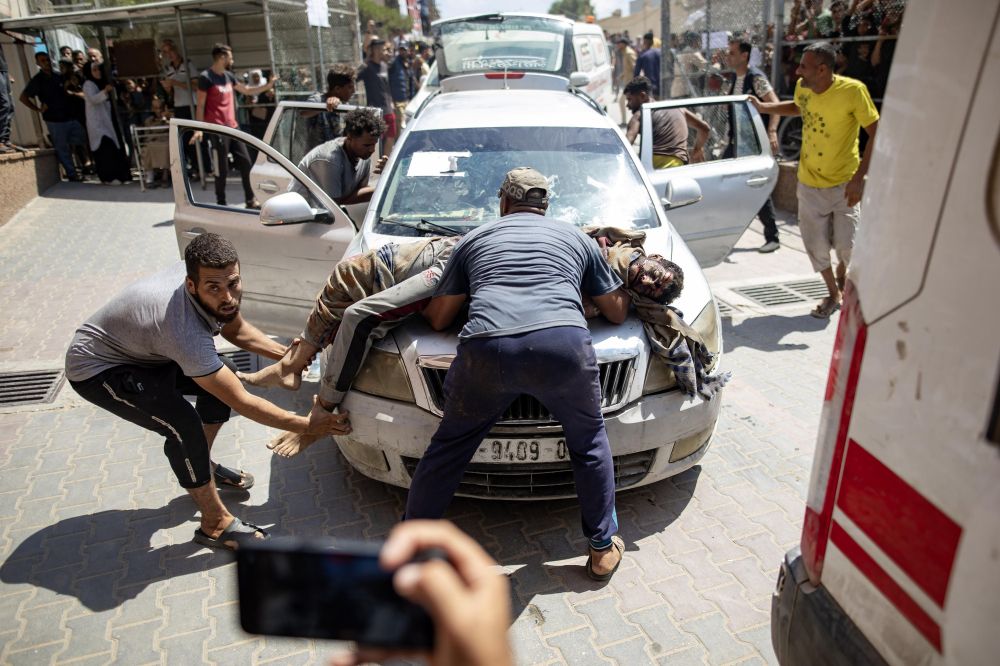 (ID_14071067) MIDEAST ISRAEL PALESTINIANS GAZA CONFLICT