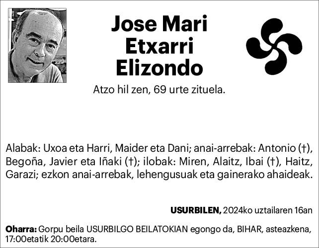 Jose Mari Etxarri Elizondo 2x2