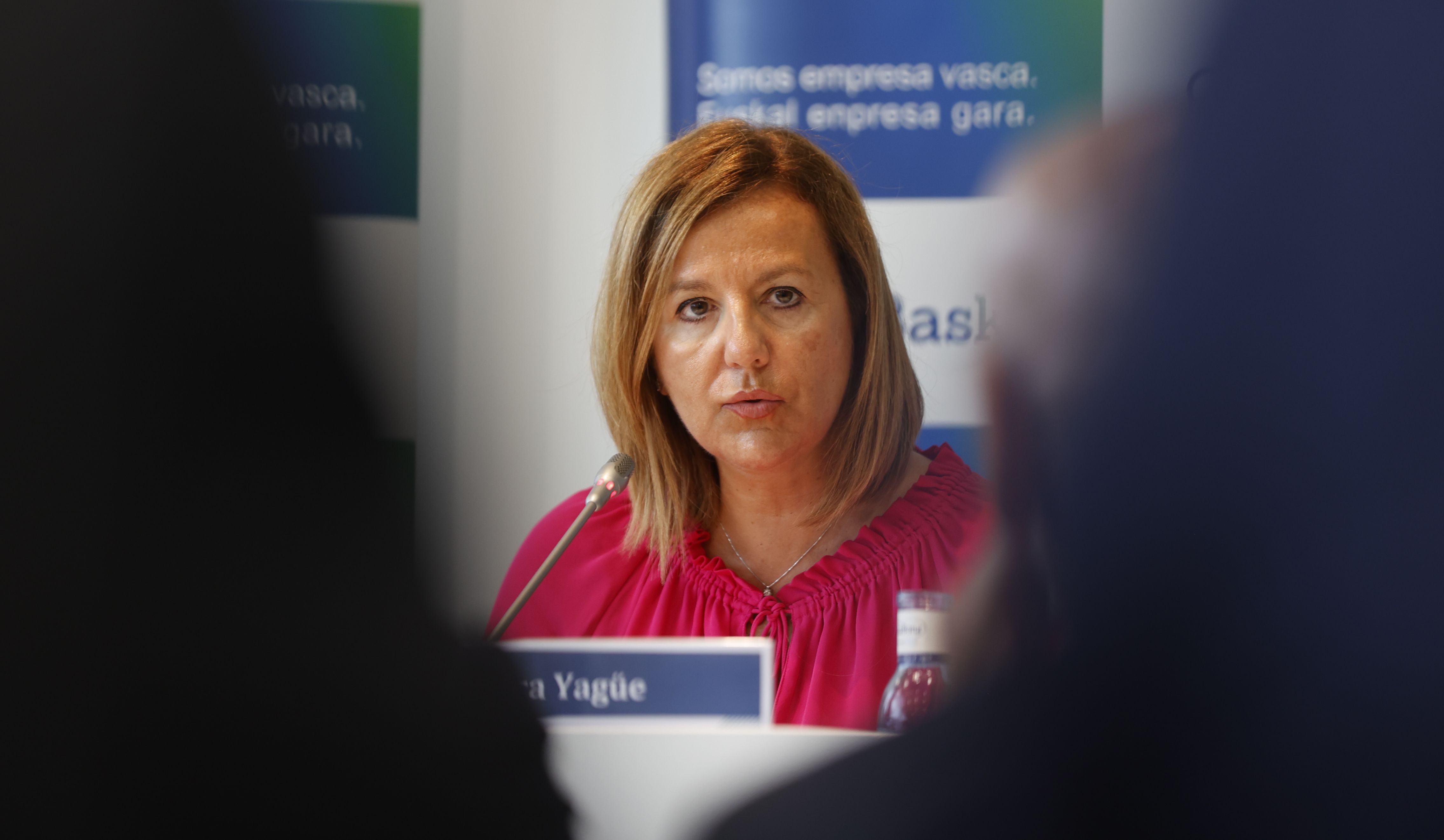 Tamara Yague Confebaskeko presidentea. LUIS TEJIDO / EFE
