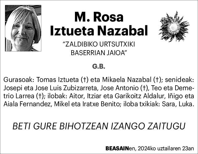 Rosa Iztueta Nazabal 2x2