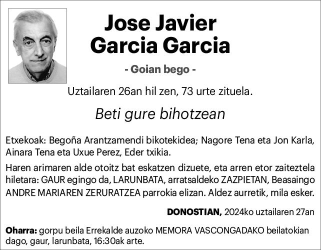 Jose Javier Garcia Garcia