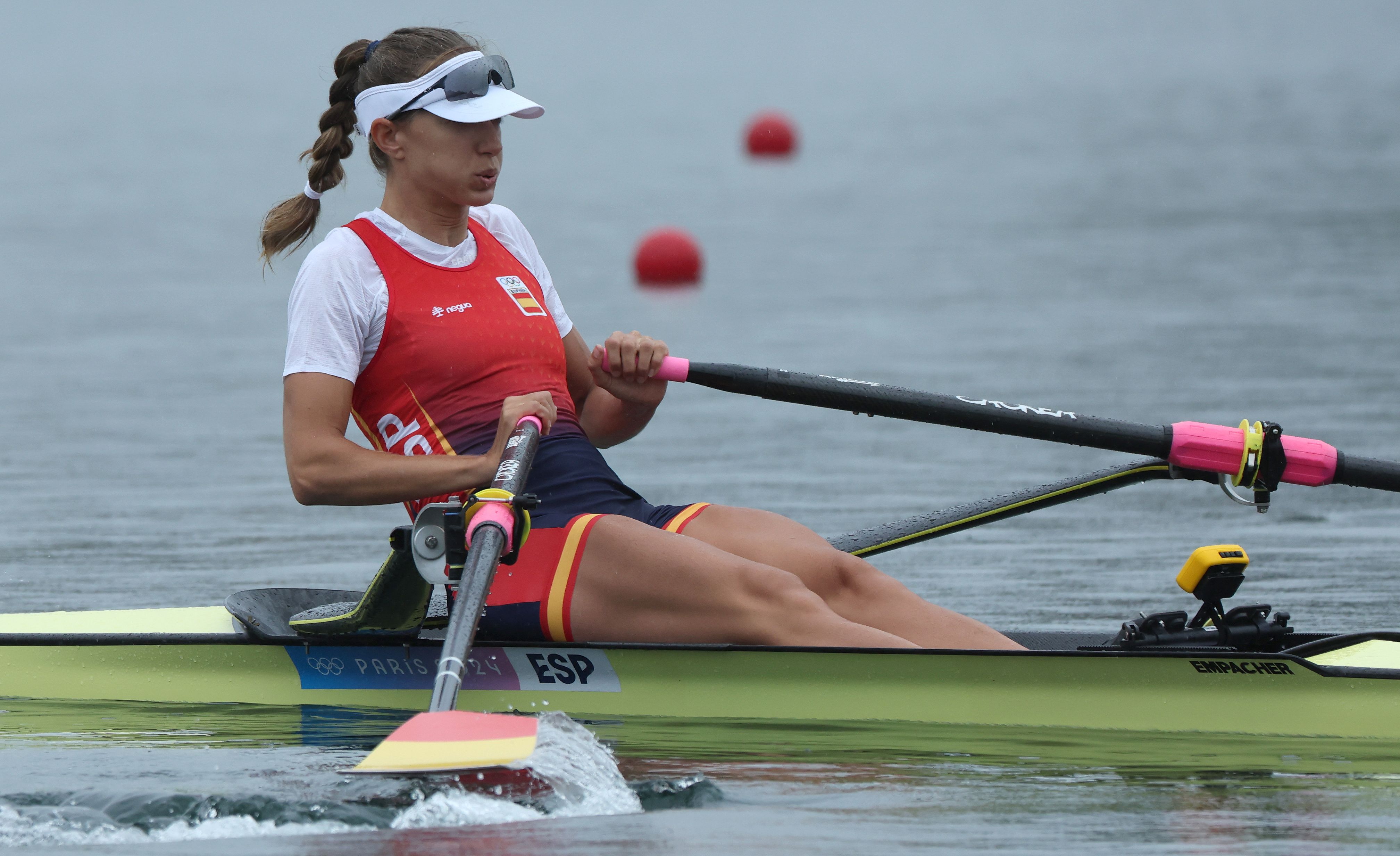 Viginia Diaz, gaurko proban. MAXIM SHIPENKOV / EFE