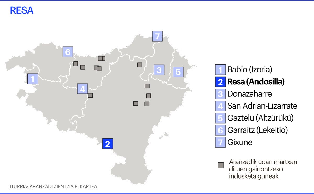 Indusketa mapa, Resa