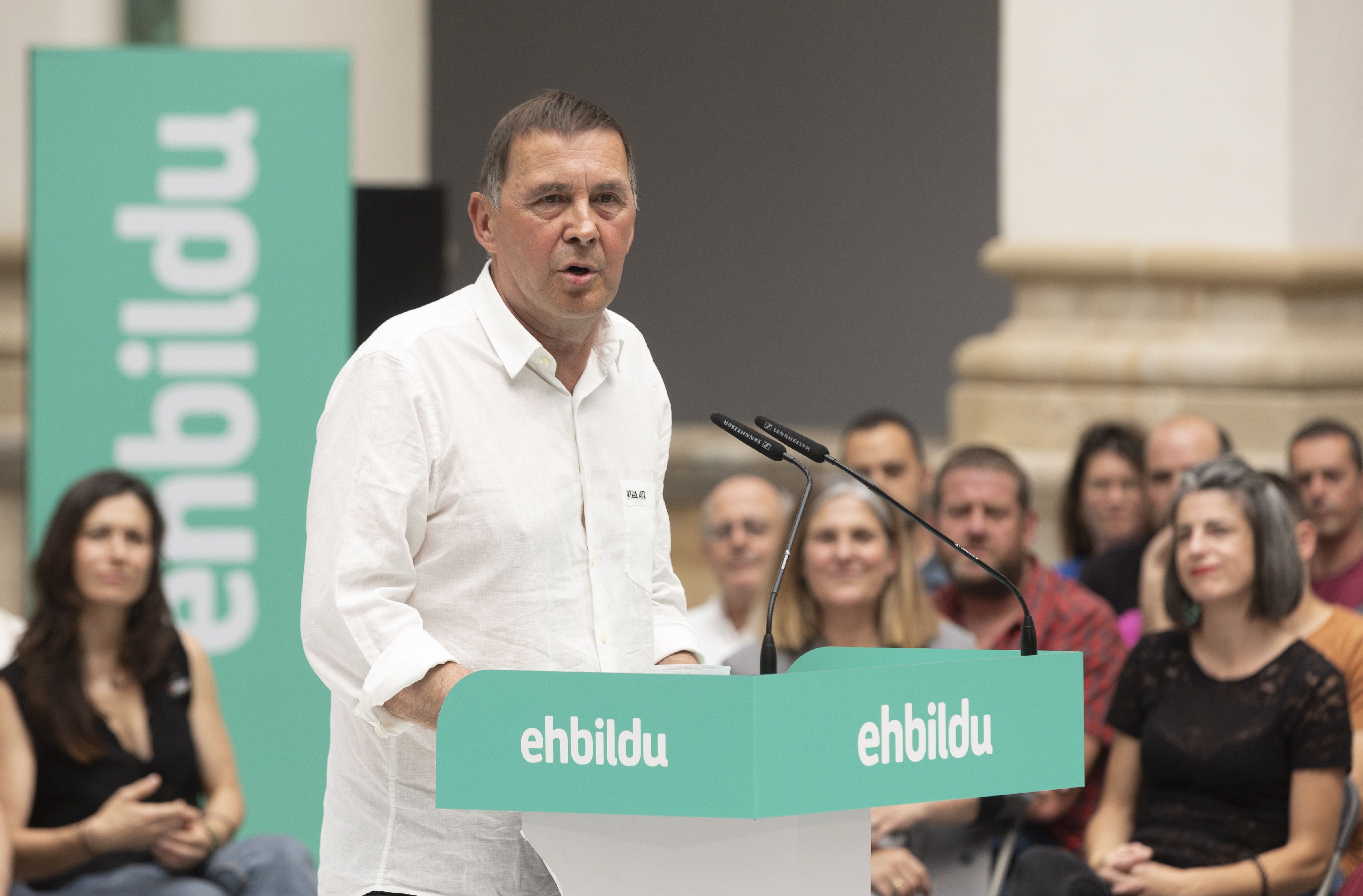 Arnaldo Otegi, artxiboko irudi batean. JUAN HERRERO / EFE