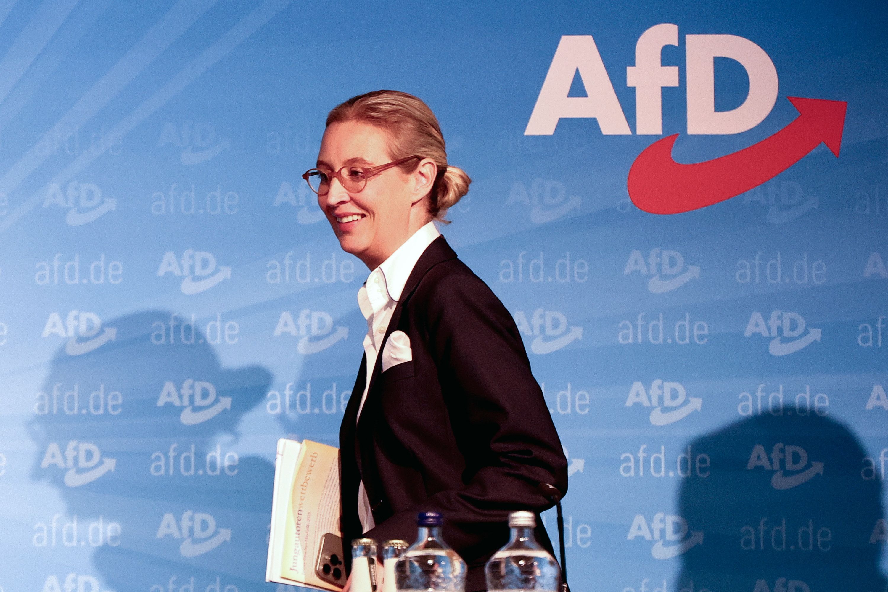 Alice Weidel AfDren liderra, gaur, Berlinen. FILIP SINGER / EFE